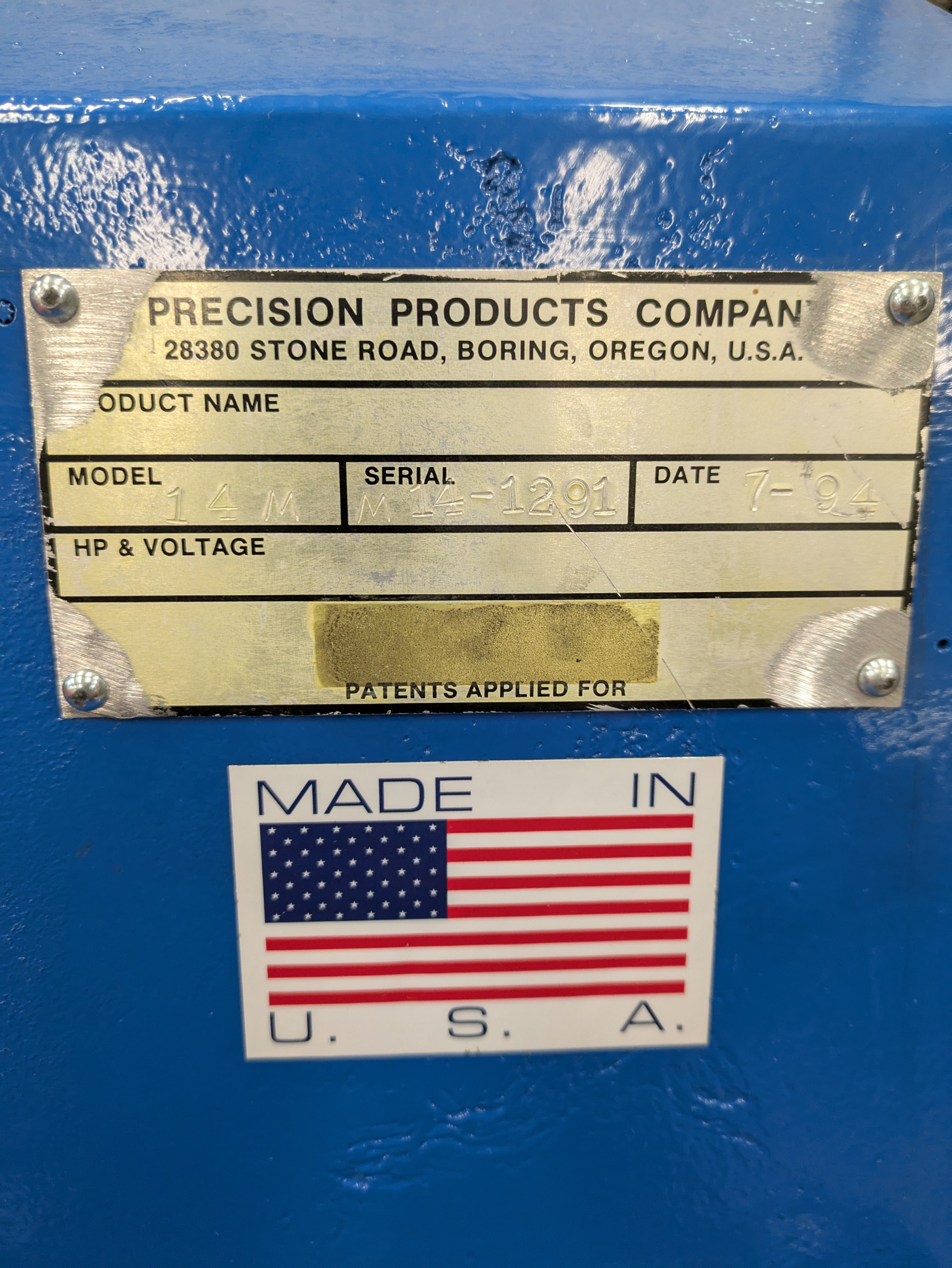 Refurbished Precision 14MLH Cut-Off Saw - Image 7