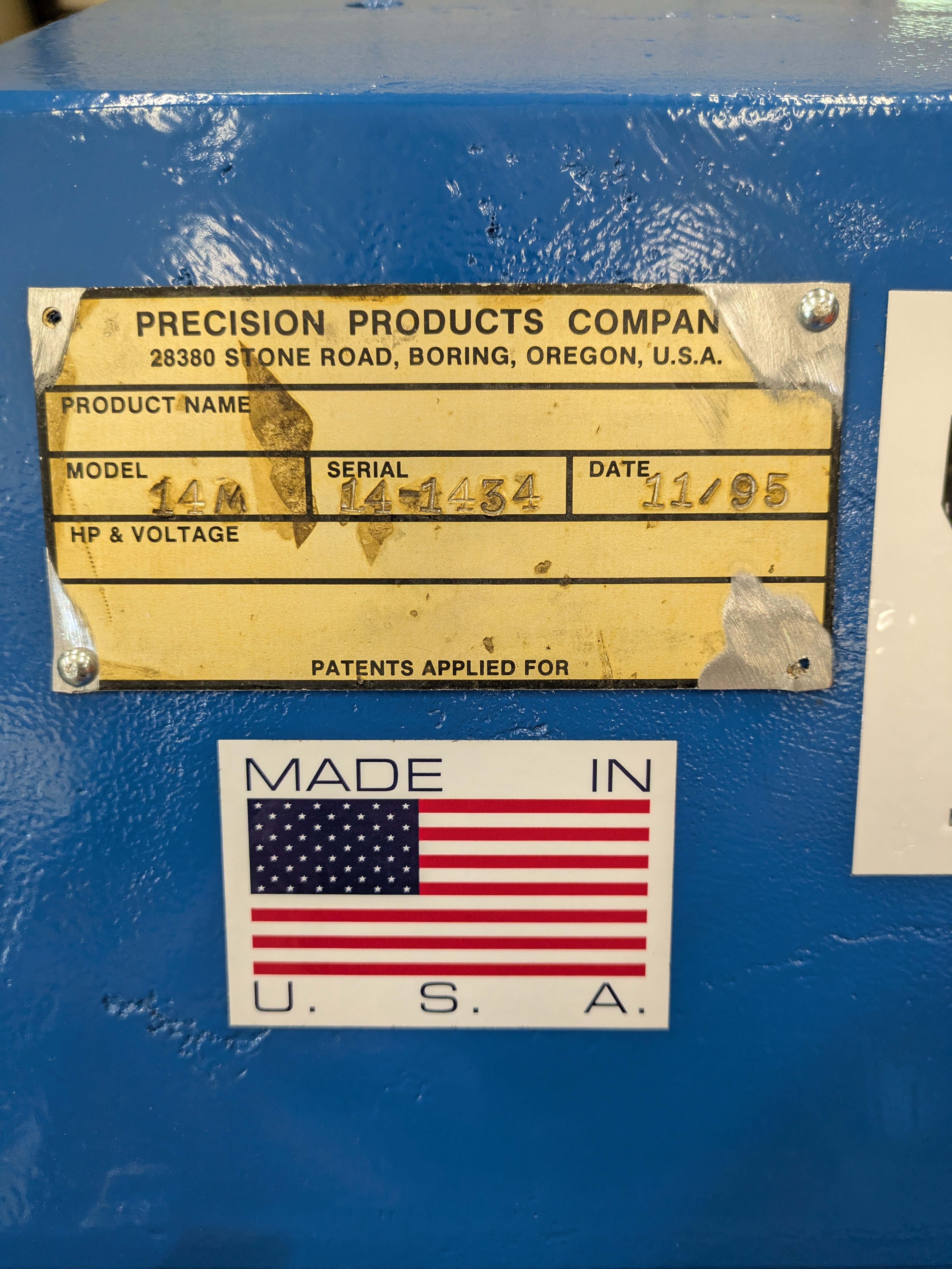 Refurbished Precision 14MRH Cut-Off Saw - Image 8