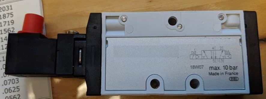 PNEUMATIC VALVE W/ COIL